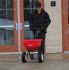 Earthway F80 Spreader with standard-output tray